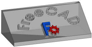 Ajout d'une incrustation du logo FreeCAD